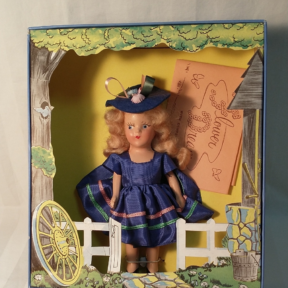 Confetti Doll INC New York ( Bluebell) from 1948-49 season Rare vintage find